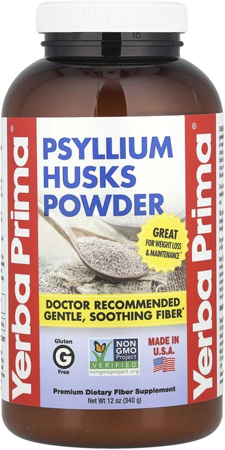 Yerba Prima 차전자피 분말 12oz(340g), 340g, 1개 - 쿠팡