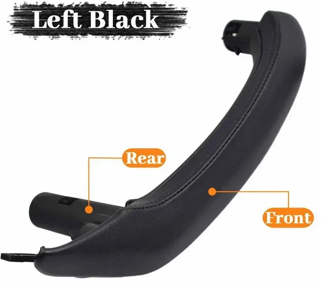 호환 BMW X3 X4 F25 F26 2010 2011 2012 2013 2014 용 신형 실내 도어 팔걸이 손잡이 외부 커버 풀 세트, 10 Left-Black