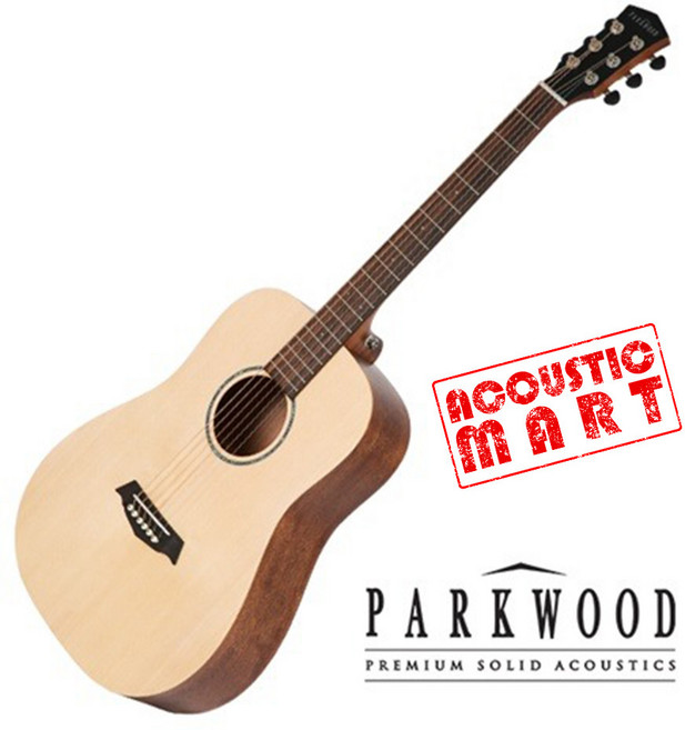 파크우드 S-Camper 미니 여행 어린이용 통기타, 1개