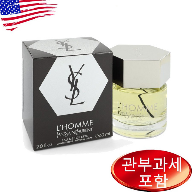 입생로랑 라 뉘 드 옴므 포맨 오드뚜왈렛 60ml, 1개