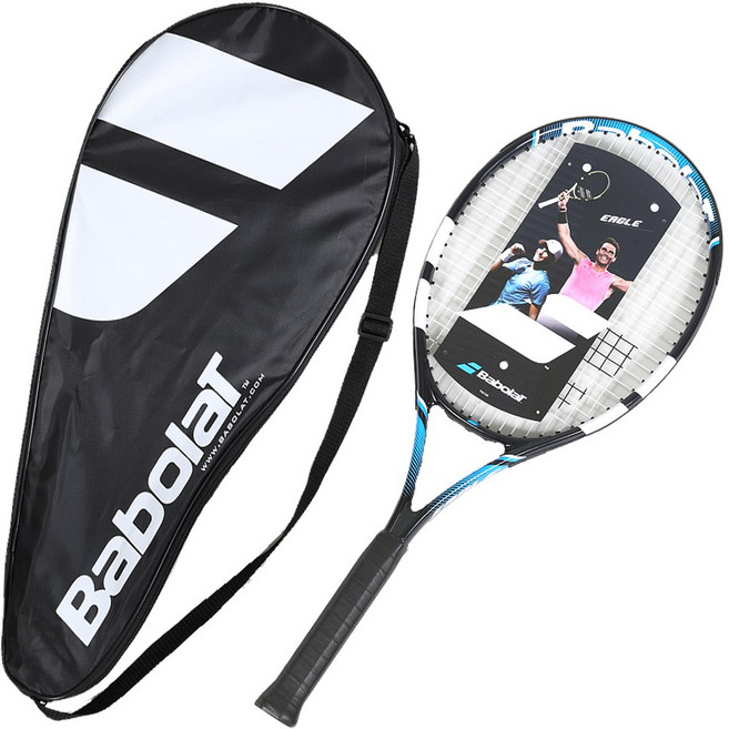 바볼랏 테니스라켓 초보자 입문용, 블루, 1개, 275g