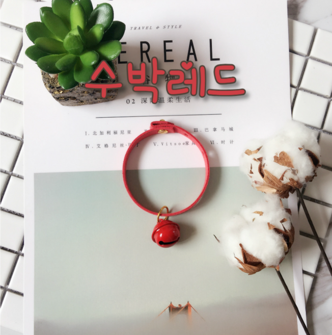 어베일텐비 아기고양이목걸이, 수박레드