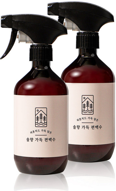 솔향가득 잎편백수 천연 피톤치드 스프레이 원액, 2개, 500ml