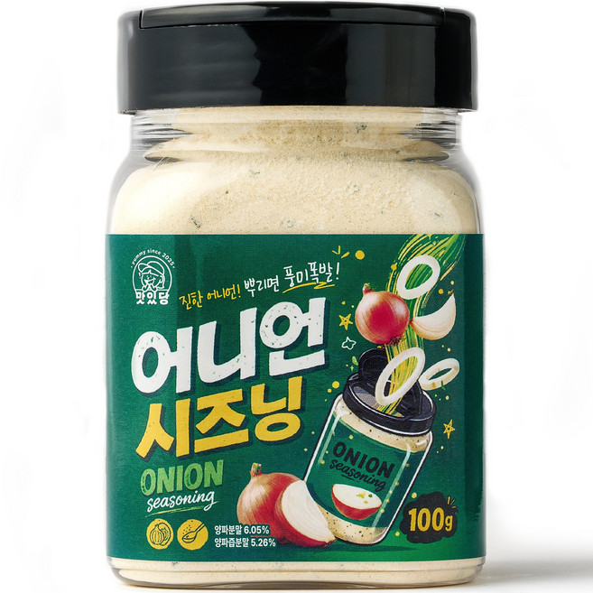 맛있당 어니언시즈닝 양파맛, 1개, 100g