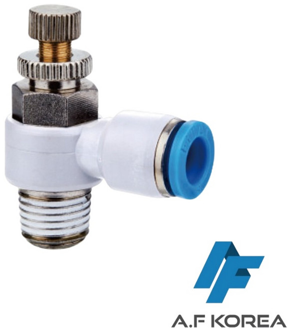 (1/2) 에어 스피드콘 콘트롤러 SC1204 AS4201F 공압 공기 (10EA) [에이에프코리아], FSC10-04, 1개