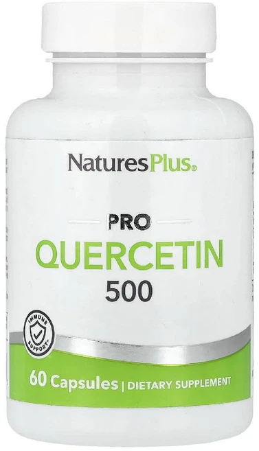 네이처스플러스 퀘르세틴 500 프로 Pro Quercetin 캡슐 60정, NaturesPlus 네이처스플러스, 프로 퀘르세틴 5 - 쿠팡