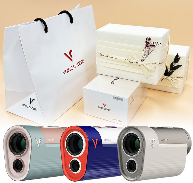 보이스캐디 골프 거리측정기 레이저핏 선물용 가성비 골프용품 CPS1729250329, 네이비 스칼렛, 선물포장 해주세요