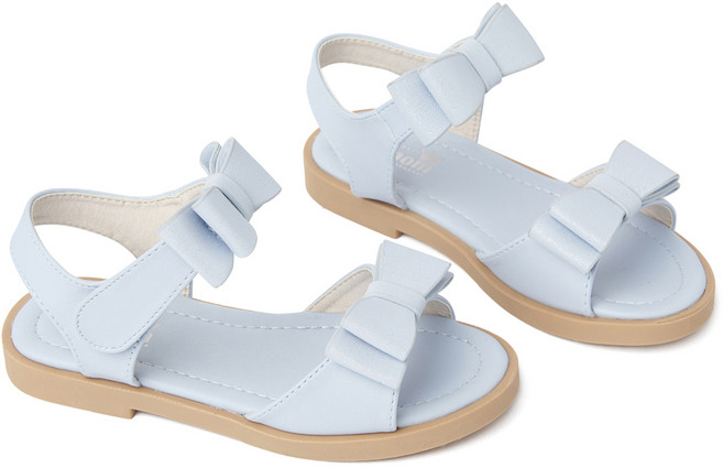 달콩슈 여아용 더블 리본 장식 샌들 DKD507