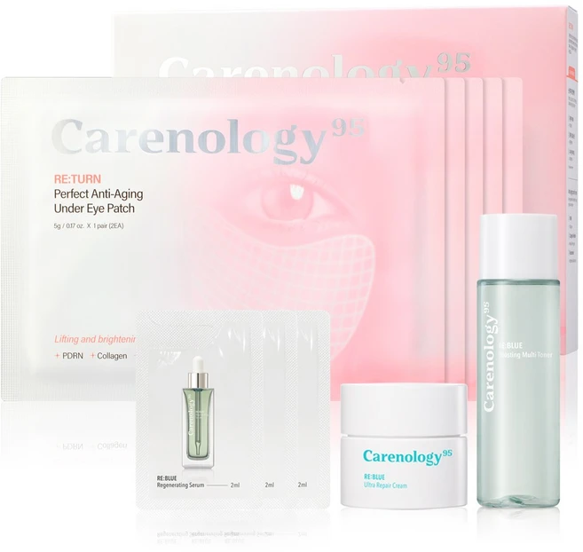 케어놀로지 리턴 퍼펙트 안티에이징 언더 아이패치/PDRN/앰플아이패치, 2개, 4개입 - 쿠팡