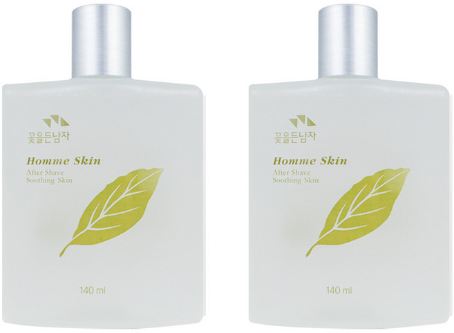 소망화장품 꽃을든남자 옴므 스킨 140ml x2개, 2개