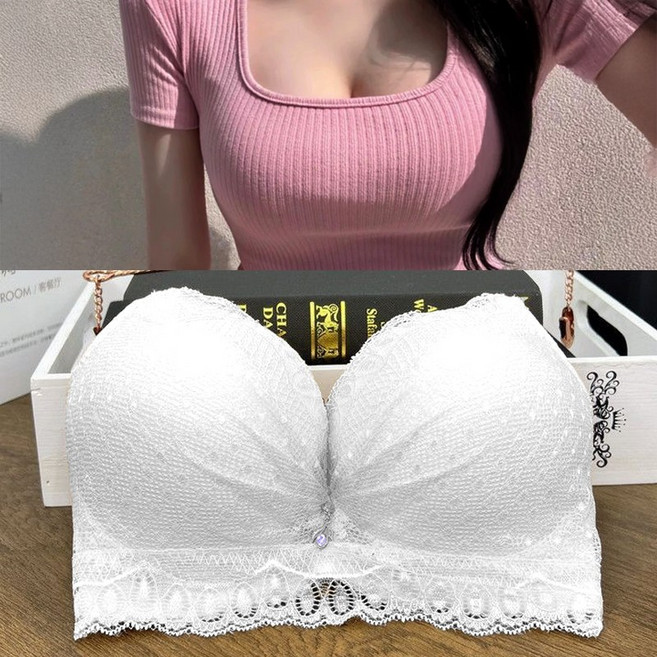 슈비코 6CM 왕뽕브라 볼륨 패드 일체형 뽕브라 들뜸없는 빅사이즈 속옷