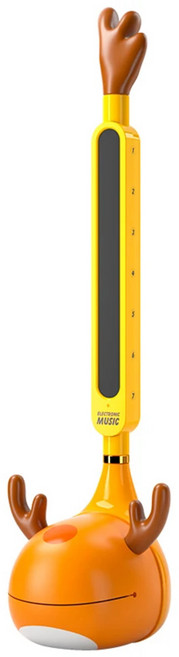 오토마톤악기 올챙이 올챙이 오타마톤27cm 오타마톤한국 미니 디럭스 오타마톤 전문 Otamatone 일본 전자 악기 Deluxe Techno 음악 합성기 장난감 귀여운 선물, 노란색, 규격 없음, 1개