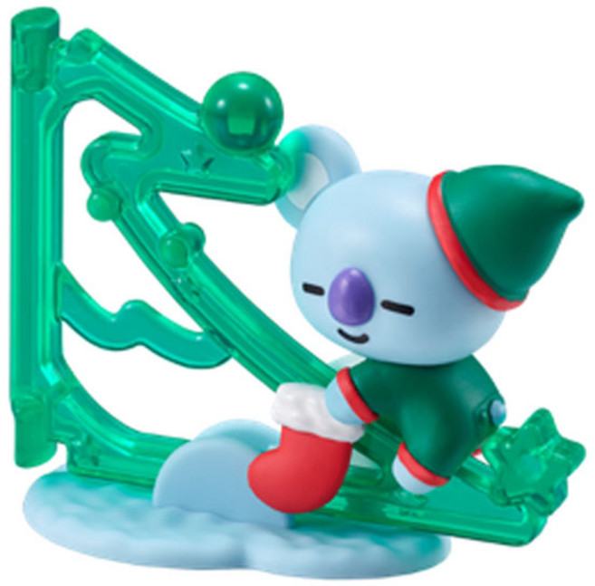 BT21 크리스마스 트리 코야 / 캐릭터피규어 피규어, 1개