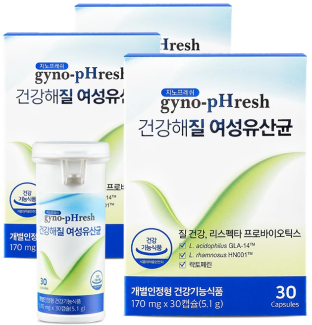 [공식판매처] 메디포스트 지노프레쉬 건강해질 여성 유산균 3개월 + 동아제약 비타그란C 10포, 30정, 1개 - 쿠팡