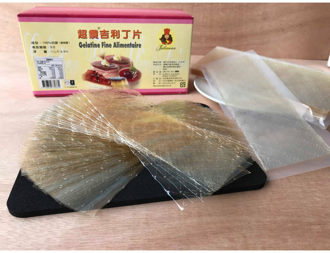Julianna 吉利丁片, 1個, 25g