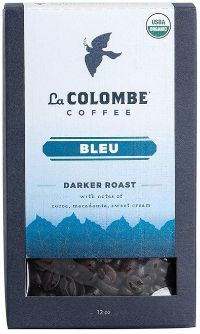 La Colombe Bleu 유기농 다크 - 커피 (1팩) 및 마카다미아 크림 355ml(12온스) 노트 코코아 스위트 원두 로스트, Nizza, 1.5 Pound (Pack of 1), 0.2670322910026007, 1개, 355ml