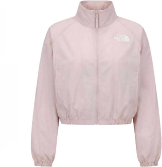 국내 백화점 노스페이스 여성 세미 크롭 바람막이 생활방수 윈드브레이커