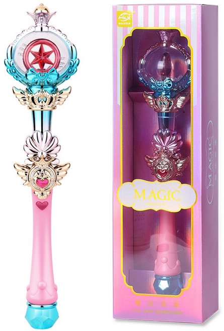 MLX 魔法公主棒 角色扮演道具 兒童玩具 安全無毒材質 激發想像力, 1個