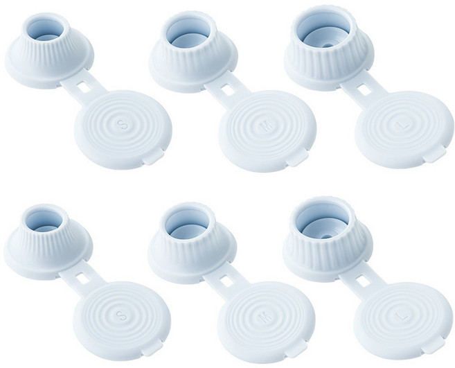 미니플 알뜰이 거꾸로캡 3종 세트, 2세트, 블루