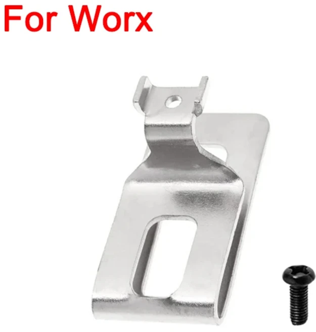 Dewalt/Makita/Bosch/Milwaukee/Worx 18V 20V 무선 드릴 렌치 홀더 클립 후크 전동 공구 부품 용 전기 벨트, 1, 01 For Worx