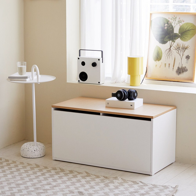 국내제작 스퀘어R 수납벤치 소파 의자 수납장 틈새장 800, 1개, 800_자작R