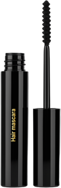 휴대용 흰머리 새치 부분 헤어 커버 염색 마스카라 틴트, 블랙[흑색]8ml, 1개