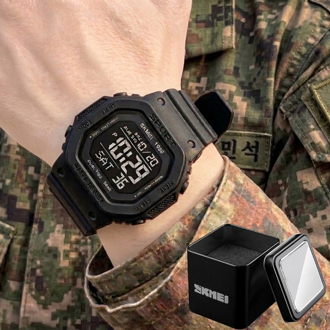 벨레스 밀리터리 군인 방수 손목시계