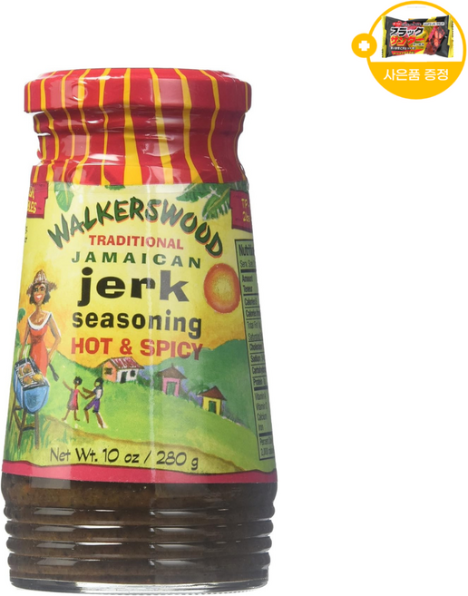 워커스우드 자메이카 저크 핫앤스파이시 소스 잠발라야소스 사은품 추가증정, 1개, 280g