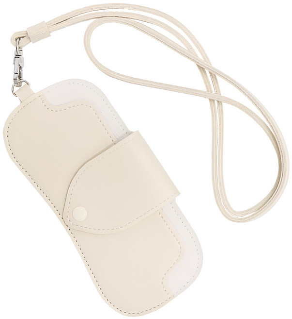 탠더글로우 여행용 선글라스 가죽 안경 케이스 파우치 스트랩