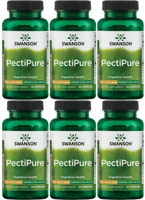 스완슨 펙티퓨어 600mg, 6팩, 60정 - 쿠팡