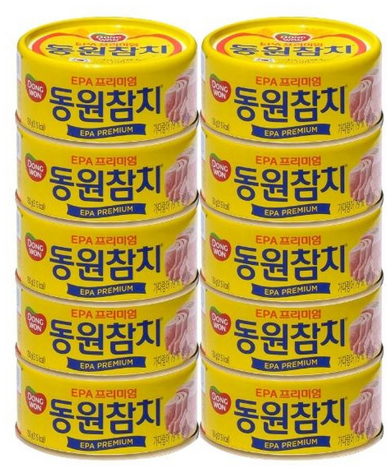 동원참치 동원 EPA 프리미엄 참치 150g 10개