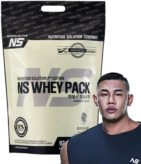 NS 포대유청 WPC 쿠키앤크림 단백질보충제, 1.25kg, 1개