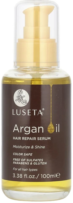 Luseta Beauty 아르간오일 헤어 리페어 세럼 100ml(3.38fl oz), LusetaBeauty아르간오일헤어리페어세럼100ml3, 1개, 100ml - 쿠팡