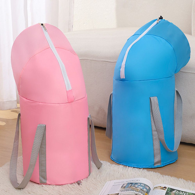 접이식 휴대용 간편 족욕기 발 종아리 찜질 족욕통, 블루, 블루