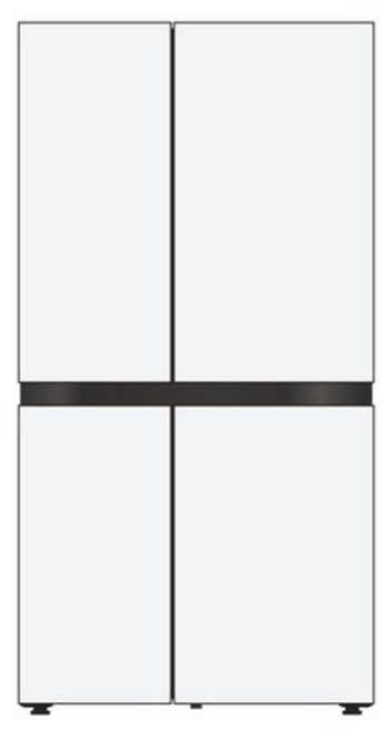 (LG전자) DIOS(디오스) AI 오브제컬렉션 832L 냉장고 2도어 (에센스화이트/에센스화이트/S836MQQ012), S836MQQ012