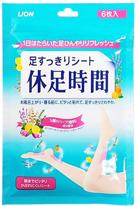 휴족시간 쿨링시트, 6개입, 3개