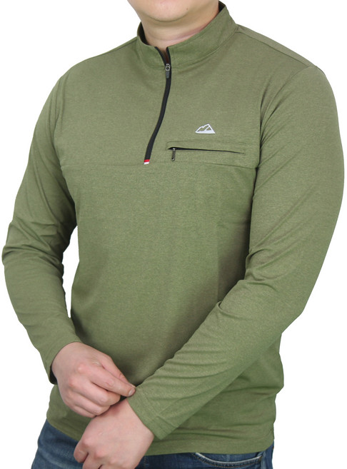 마운티스트 스트랭스 긴팔 집업 티셔츠 (남) 봄가을 내구성 강한 잠재권축사