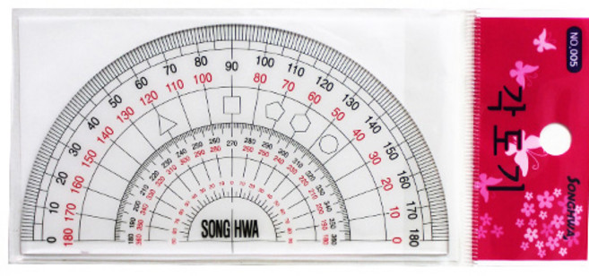 송화 각도기, 2개