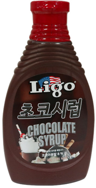 리고 초코 시럽, 585g, 2개