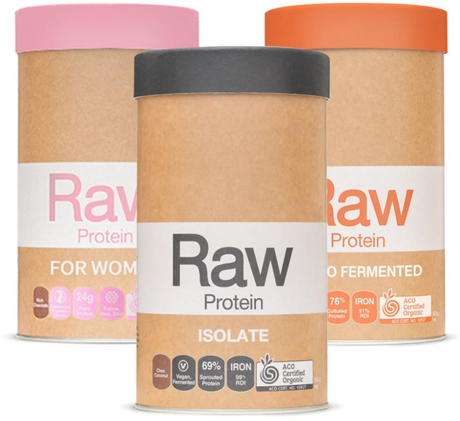 [아마조니아] Raw 식물성 단백질 쉐이크 500g 라우 프로틴 파우더, 아이솔레이트 초코코코넛 500g, 1개