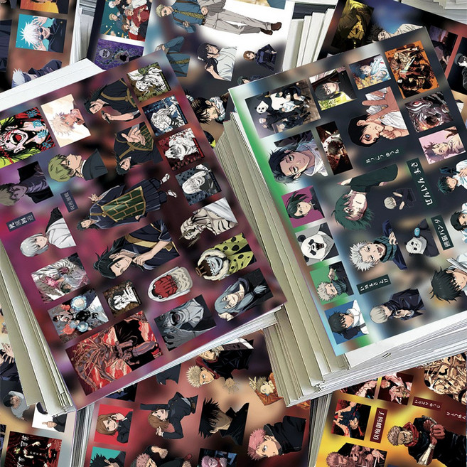 로테오 일본 애니 다꾸 스티커, 1세트, 주술회전B