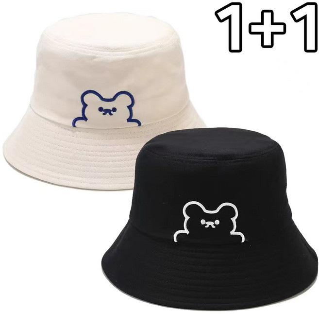 버킷햇 1+1 여름 야외 남녀공용 패션 모자