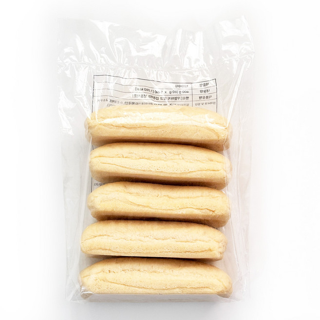 구스에프앤비 플레인 치아바타(80g x 5개입) 드라이아이스 배송, 400g, 5개
