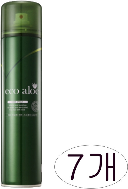 새상품)로제 에코 알로에 스프레이, 300ml, 7개