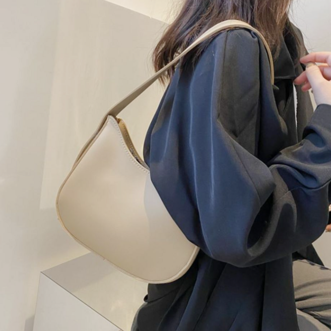 레오샵 여성 가죽 숄더백