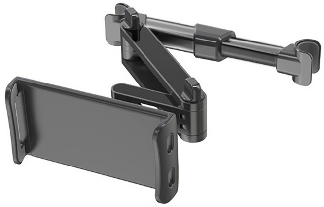 [지넥스] 차량용 태블릿 거치대 대쉬보드 흡착식 갤럭시탭 아이패드 호환 - 운전 중 흔들림 없이 고정, 4-1.지넥스 암 태블릿거치대 블랙, 1개