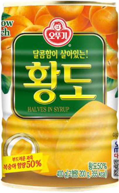 오뚜기 황도 400g, 1개