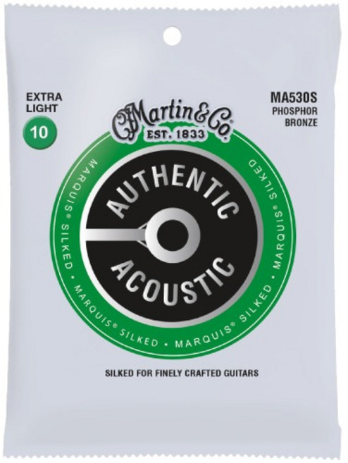 마틴 기타줄 스트링 MA530S Phosphor Bronze Extra Light (010-047), 단품, 1개