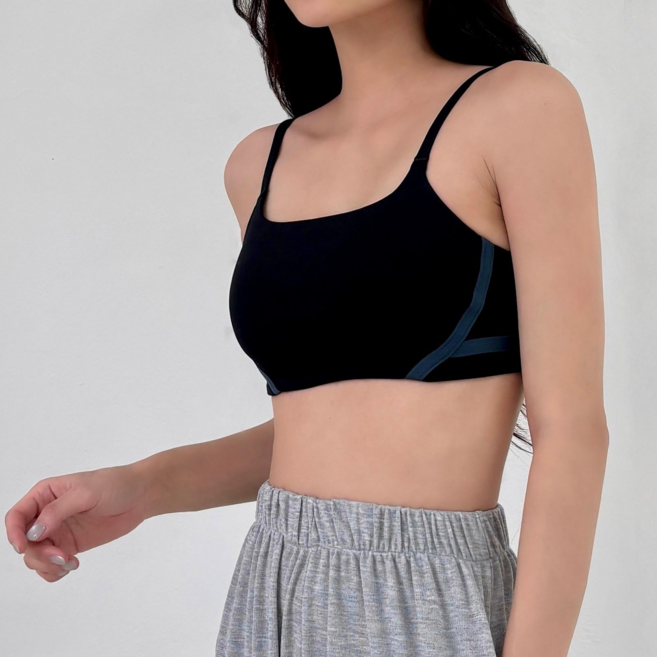 나이키 원 컨버터블 라이트 서포트 라이틀리 라인드 스포츠 브라 HF5366-010