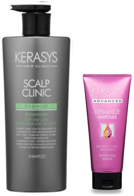 케라시스 두피클리닉 샴푸(750ml)+극손상 트리트먼트(200ml) 1세트, 1개